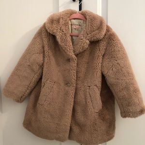 Bonpoint Faux Fur Coat
